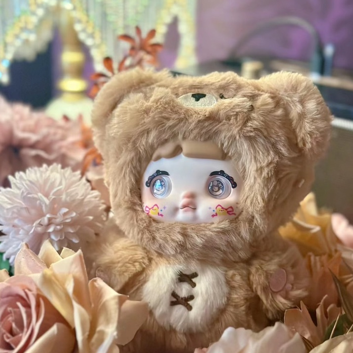 ( พร้อมส่งจากไทย ) แบบสุ่มพวงกุญแจ : Nommi Cute No Closing