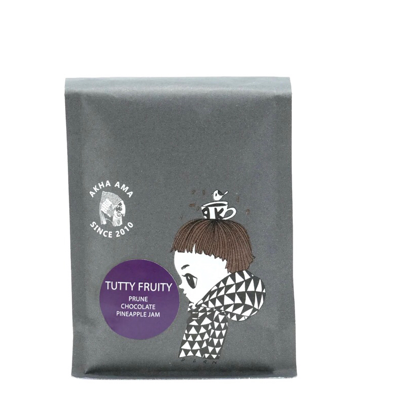 Akha Ama Coffee คั่วใหม่!! - TUTTY FRUITY 250g เมล็ดกาแฟคั่วบด อาข่า อาม่า (คั่วกลาง / Medium)