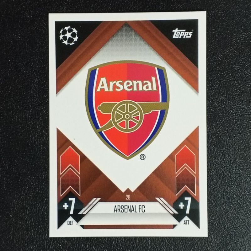 การ์ดฟุตบอล CLUB LOGO BADGE SEASON 2024/25 แมตช์แอทแทค ( TOPPS 2024/25 MATCH ATTAX SOCCER CARD )