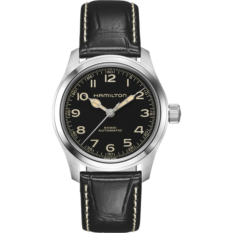 สายหนัง Hamilton Khaki field Murph 38 mm. leather strap