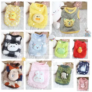 (SM01-1)ชุดสัตว์แรกคลอด ผ้าสำลี (*พร้อมส่งจากไทย!!) สำหรับลูกสัตว์เลี้ยงอายุ 1-2 เดือน ผ้าดีมาก ลายน่ารักมาก