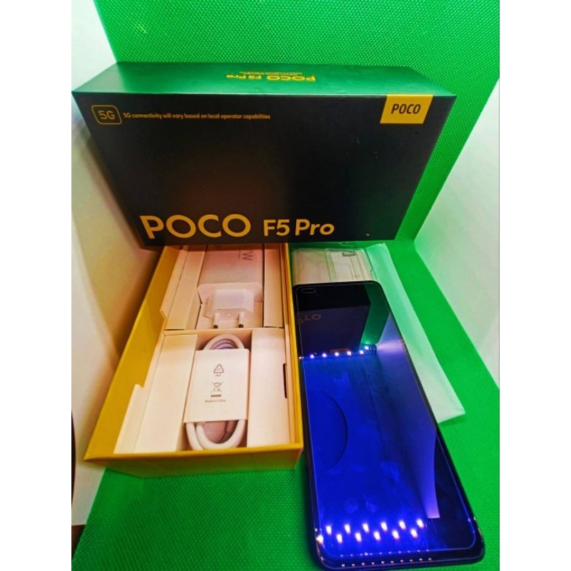 เครื่องแท้ศูนย์ไทย‼️มือสอง‼️ Poco F5 pro ram12+8 rom256 หน้าจอแท้พร้อมใช้งาน เครื่องไม่แกะ ครบกล่องอ