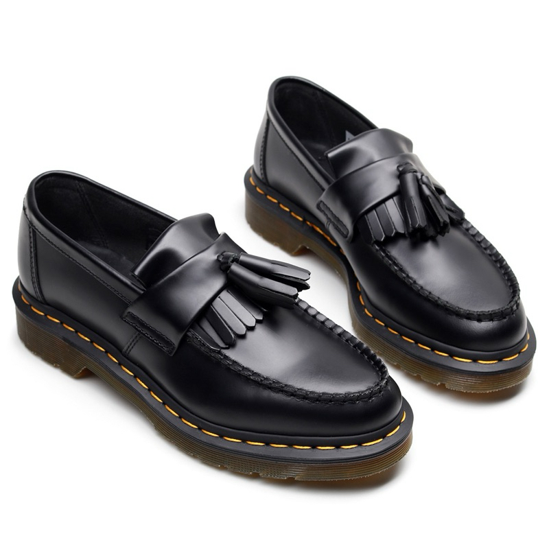 พร้อมส่งในไทย Loafer Size 36-46 หนัง 𝐅𝐮𝐥𝐥 𝐆𝐫𝐚𝐢𝐧100%คุณภาพสูง รองเท้าพู่มาร์ติน พร้อมกล่อง+ถุงผ้า
