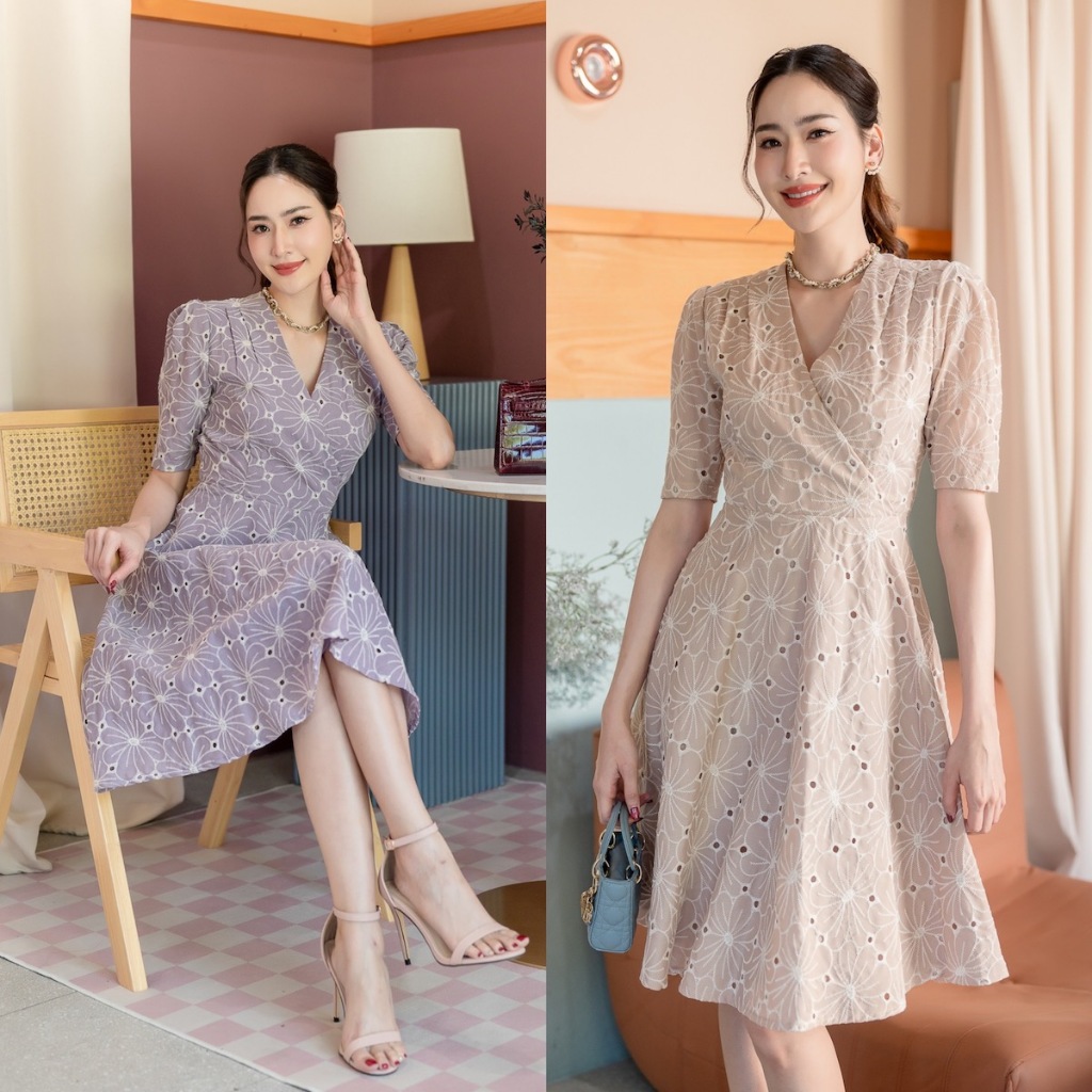 PD290 Cotton Floral DRESS