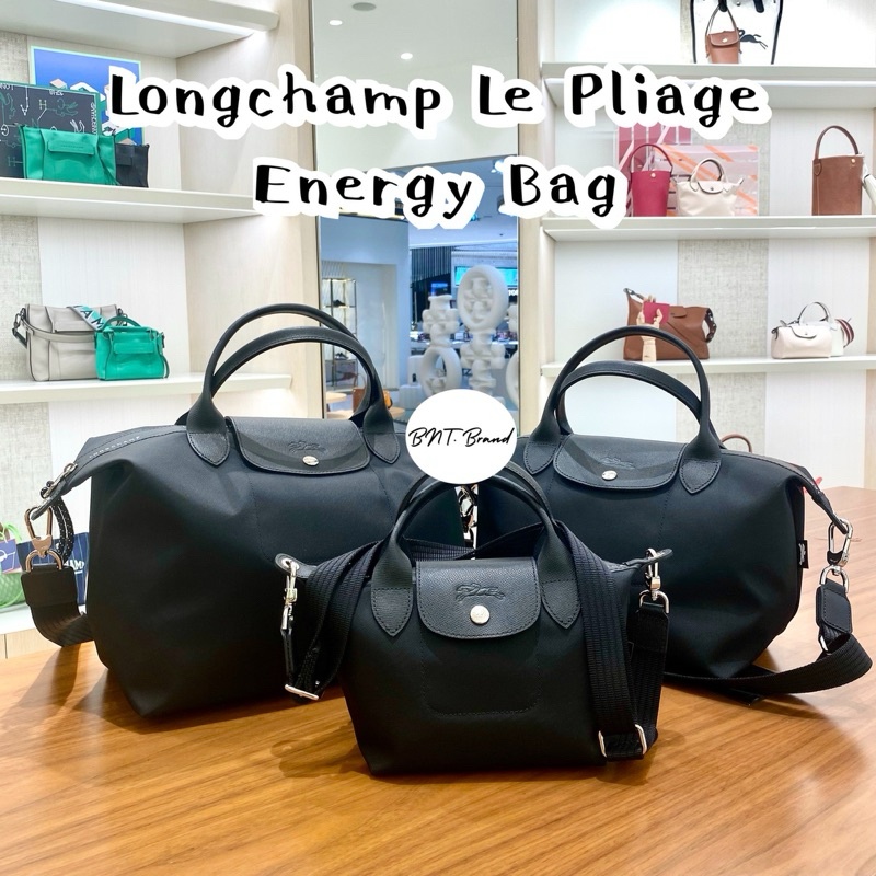 HOT ITEMS (แท้ 100% จากKing Power)LONGCHAMP Enery รุ่นใหม่ปรับสายได้ (คละสี)