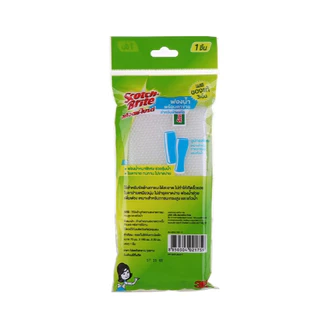 3M สก๊อตช์-ไบรต์ ฟองน้ำหุ้มตาข่ายล้างแก้ว Scotch-Brite Slim Sponge
