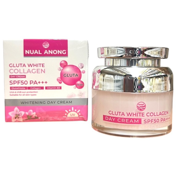 กลูต้าไวท์ เดย์ครีม SPF50 นวลอนงค์ (20 กรัม)