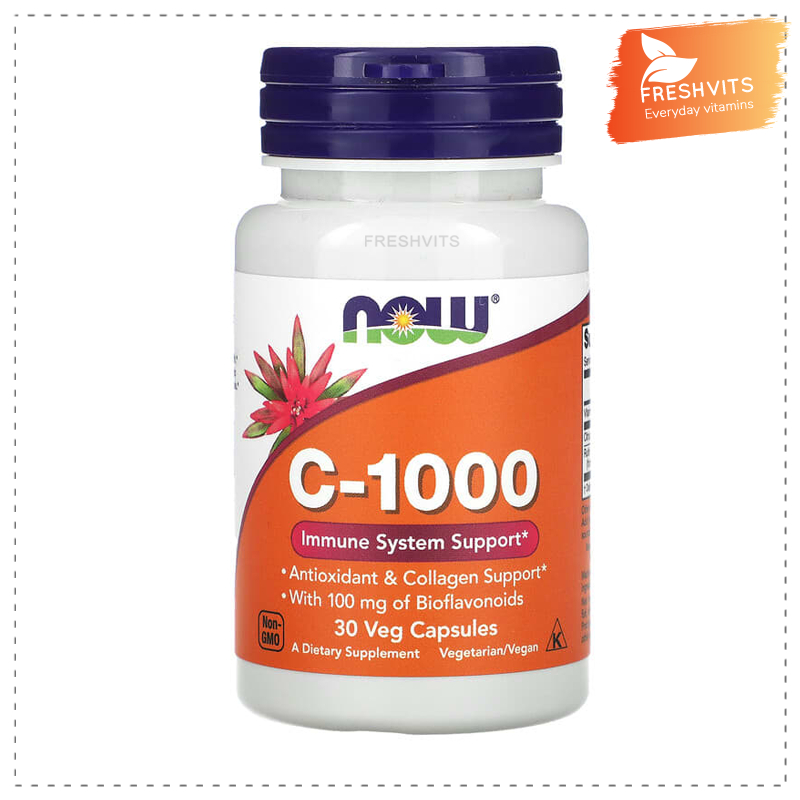 NOW Foods, C-1000, 30 Veg Capsules