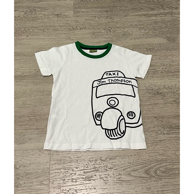 เสื้อยืดเด็ก Jim Thompson ลายตุ๊กตุ๊ก size 3Y