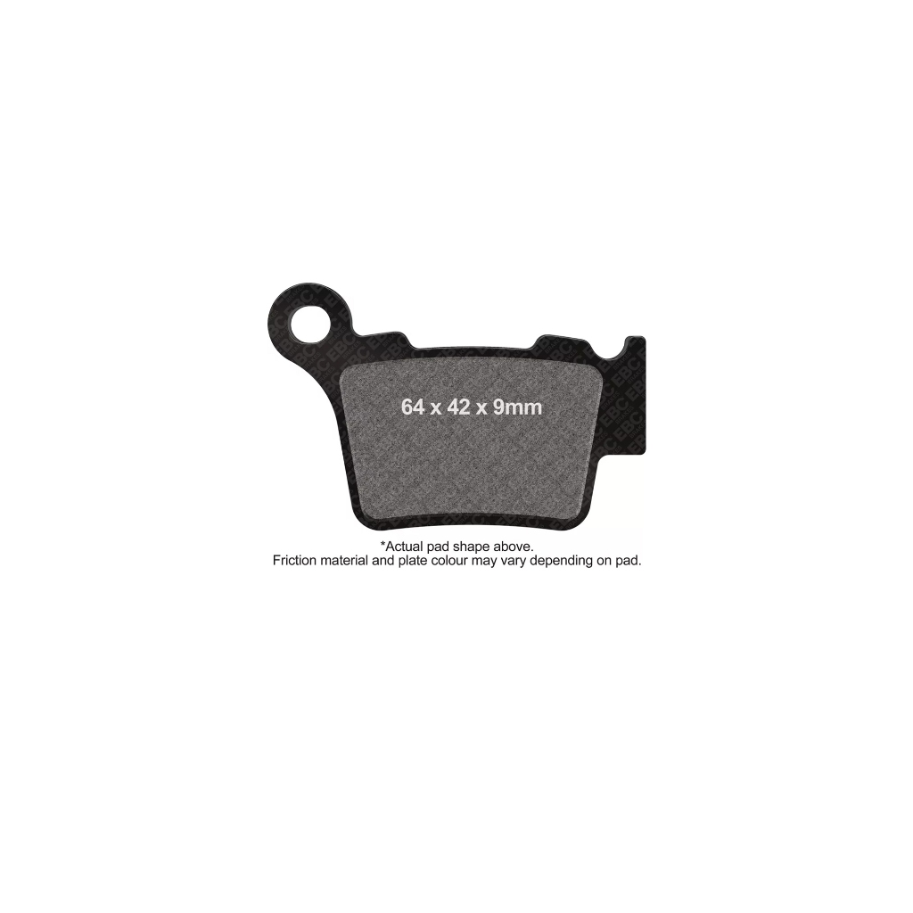EBC FA368TT Carbon - ผ้าเบรคหลัง KTM 65 23-,85 21-,125-530, HUSQVARNA 65 23-,85 21-,125-501, Sherco 