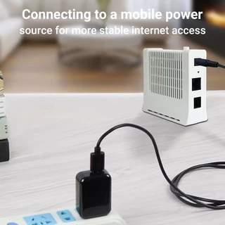 AK สายชาร์จ USB To DC 5.5มม. สายแปลง USB 5V to 12V 9V DC Step-Up Jack 5.5x2.1mm ใช้สำหรับจ่ายไฟจากเพาเวอร์แบงค์เข้าอุปกร
