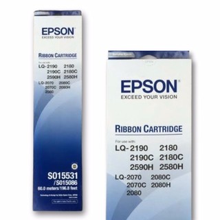 Epson ตลับผ้าหมึก Ribbon S015531 ใช้กับรุ่น LQ-2190,LQ-2180 (Original) ของแท้ 100%