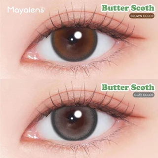 🔥คอนแทคเลนส์ ✨ขนาดมินิ✨Silicone Hydrogel ค่าอมน้ำ 60%✨Butter Scoth✨Mayalens Premium