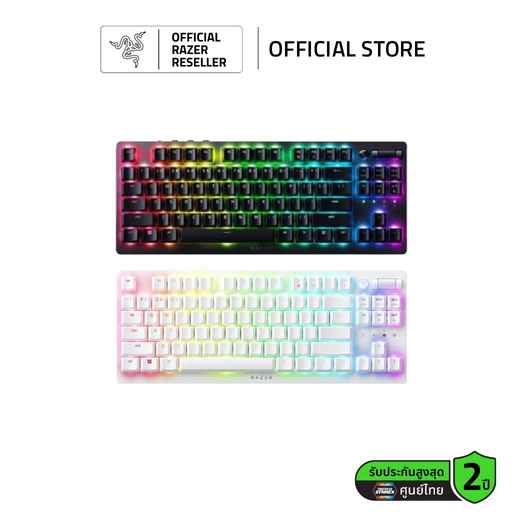Razer Deathstalker V2 Pro TKL - คีย์บอร์ดเกมมิ่ง Mechanical Optical (Red Switch) มาพร้อมไฟ RGB Razer Chroma™ (คีย์ EN)