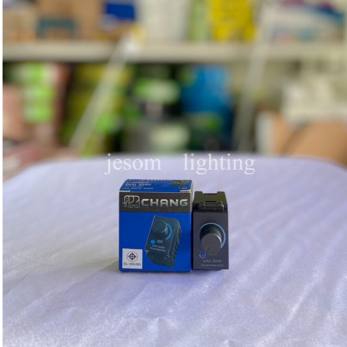 ช้าง Chang สวิตช์หรี่ไฟ ดิมเมอร์ Dimmer switch รุ่น ใหม่ วายซีรีส์ Y-Series สีขาว สีดำ