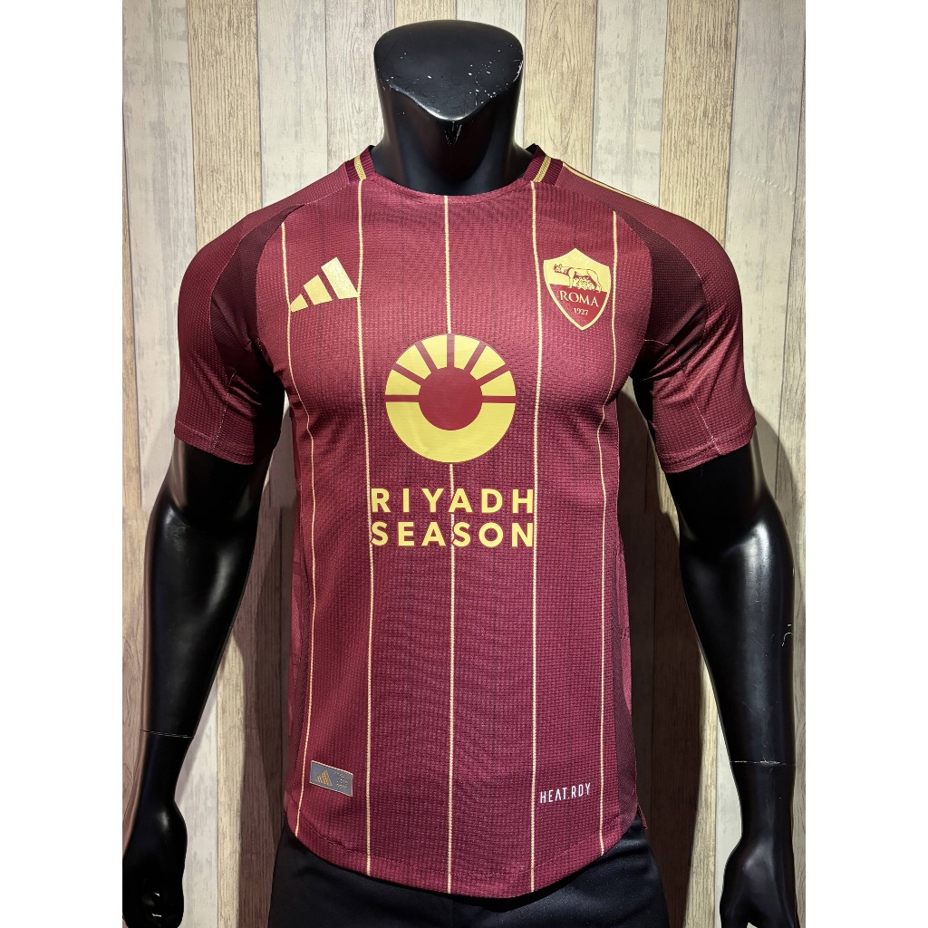ใหม่ล่าสุด เสื้อบอลRoma แดง 2024/2025 เกรดเพลเยอร์ Player