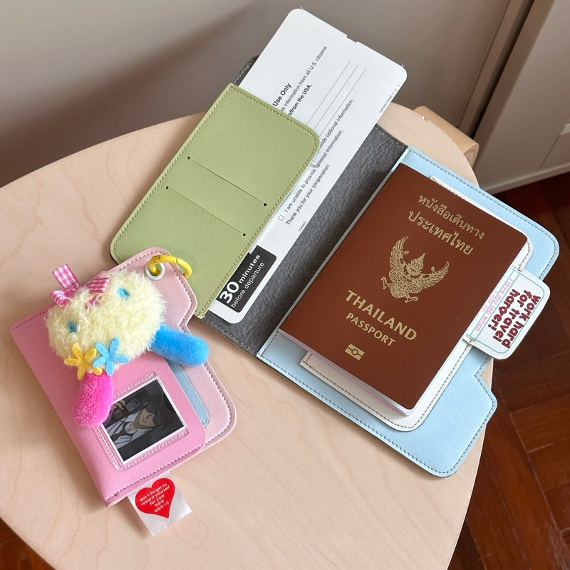 Passport case passport holder เคสพาสปอร์ต ซองหนังใส่พาสปอร์ต 📁🖍