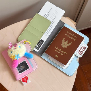 Passport case passport holder เคสพาสปอร์ต ซองหนังใส่พาสปอร์ต 📁🖍