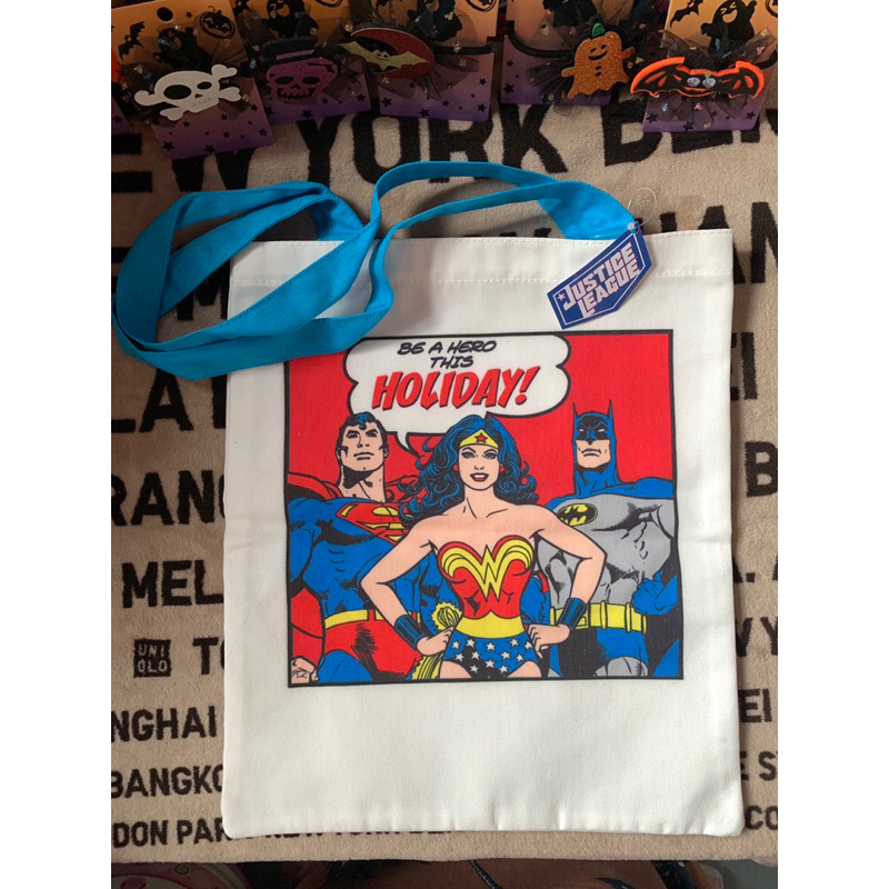 กระเป๋าผ้า Justice League ใหม่แท้