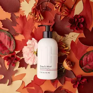 THANN Aromatic Wood Rice Extract Body Milk 320 ml.