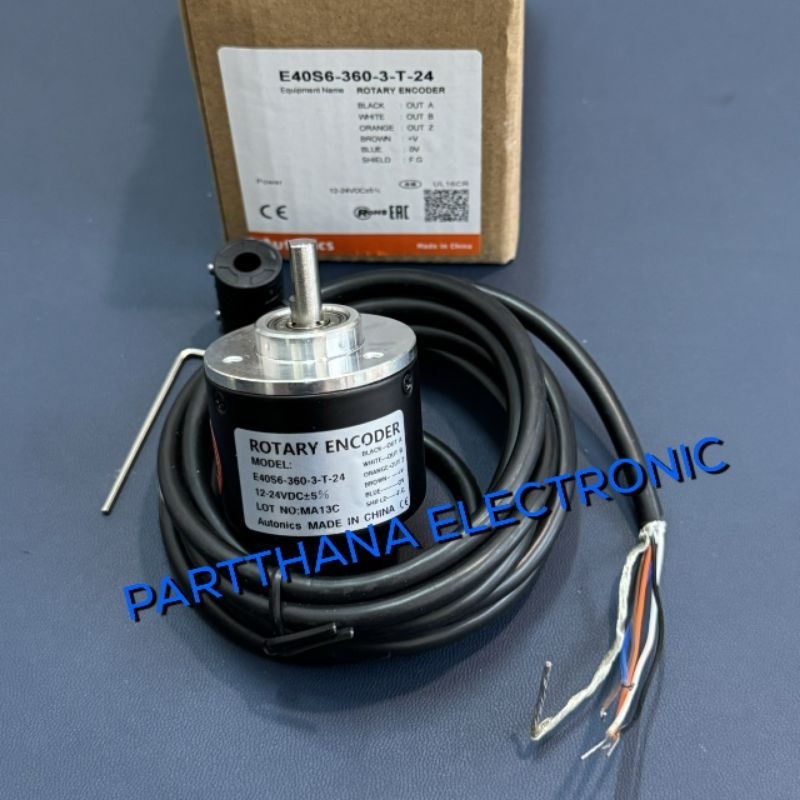 E40S6-360-3-T-24  E40S6-600-3-T-24  ENCODER 360P/R 600P/R 12-24VDC