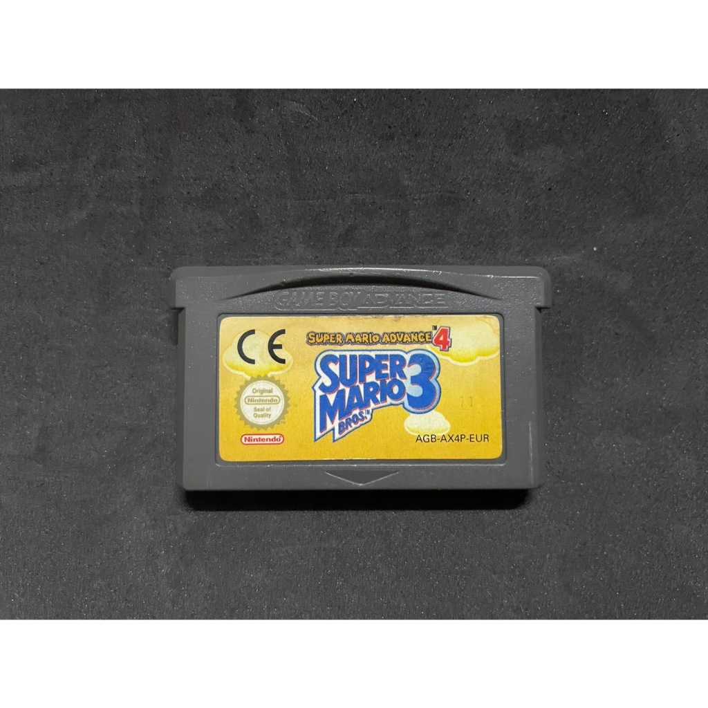 ตลับเกมส์ GBA : Super Mario Advance 4: Super Mario Bros. 3 : Game Boy Advance : EUR Version