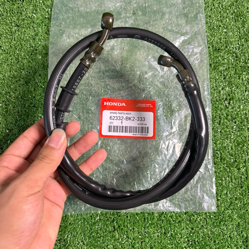 สายดีสเบรคหน้า WAVE100/110/110i/125/125i  ยาว37นิ้ว สายเบรกเดิม งานแท้