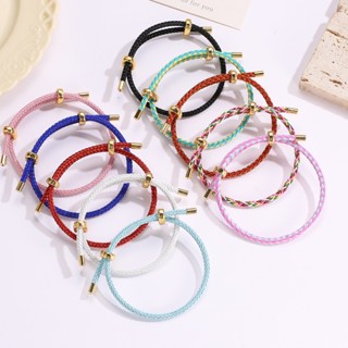 สร้อยข้อมือPandora กำไลข้อมือPandora สายเชือก สายถัก ใส่ชาร์…