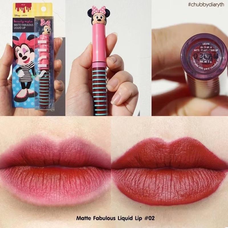 Sale Ustar Beauty Nista Matte Fabulous Liquid Lip ลิปจุ่มมินนี่เม้าท์แท้