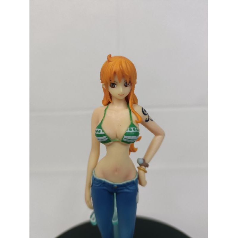 Figure Model one piece นามิ งานแท้จากญี่ปุ่น bandai มือ2