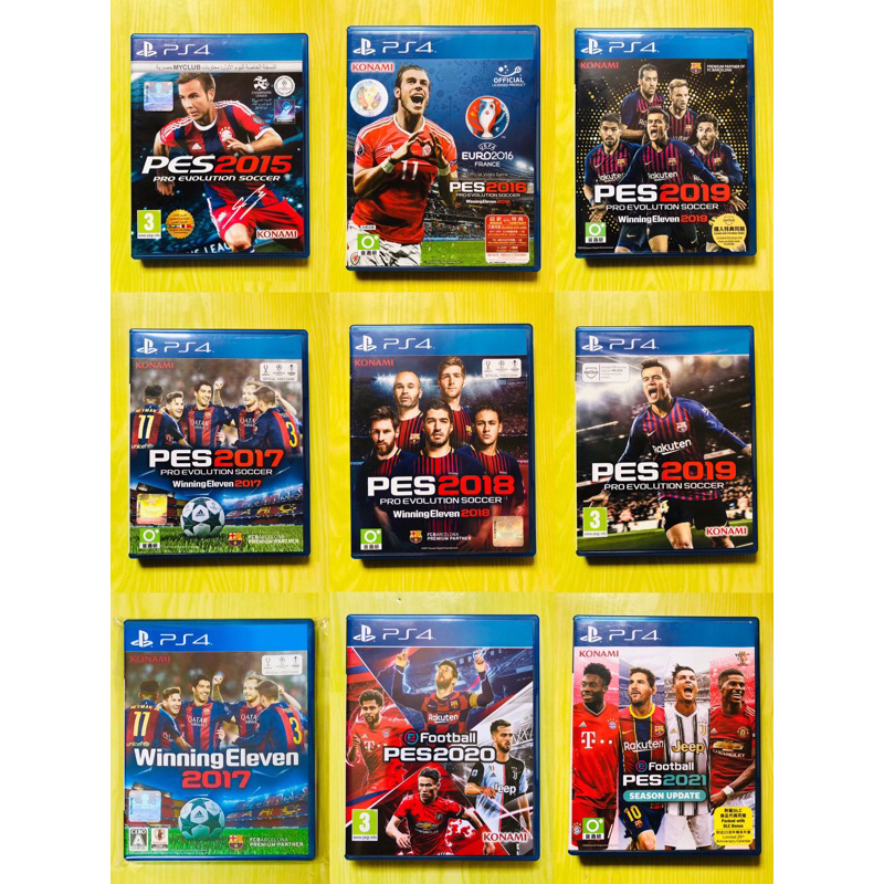 Ps4 Game#2 [S/P] Football Pes,Winning Eleven,captain Tsubasa.