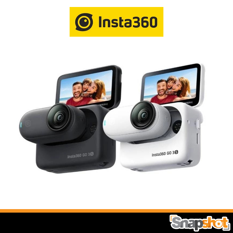 Insta360 GO 3s Action Camera 128GB Black / White ประกันศูนย์ไทย Insta 360 GO 3s Insta360 GO3s