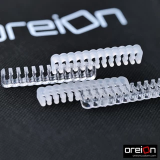 หวีจัดสายไฟ ตัวล็อคสายถัก ทนๆ ไม่หักง่าย หวีจัดสาย CABLE COMB สำหรับคอมพิวเตอร์ [พร้อมส่ง]