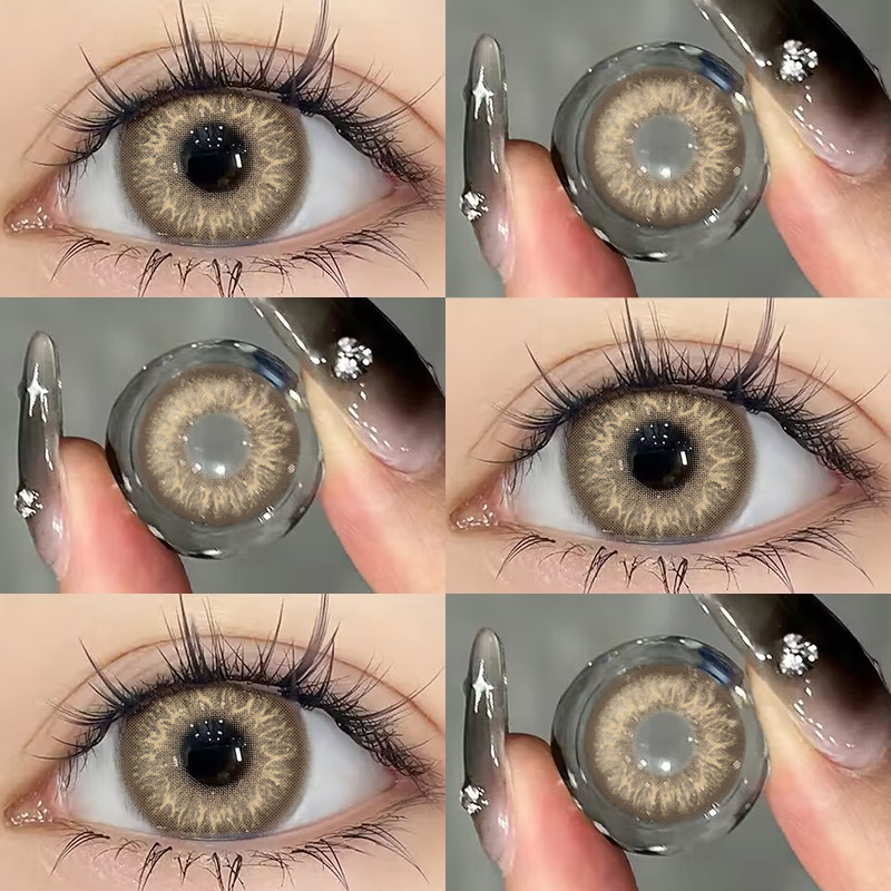 COD คอนแทคเลนส์สายตาสั้นแห่งปี 0.0ถึง -4.50 ขนาด 14.2-14.5 มม คอนแทคเลนส์สี