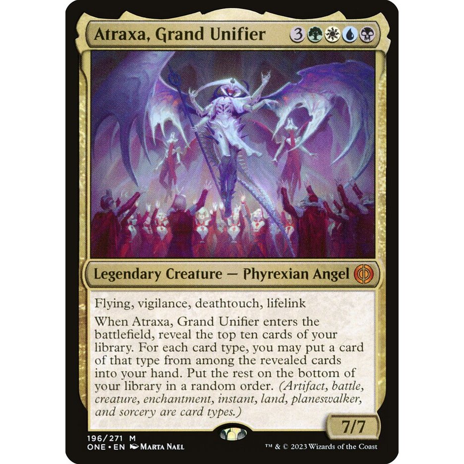 [Phyrexia All Will Be One] - [ONE] - (M) -[Atraxa, Grand Unifier] -  [2023]