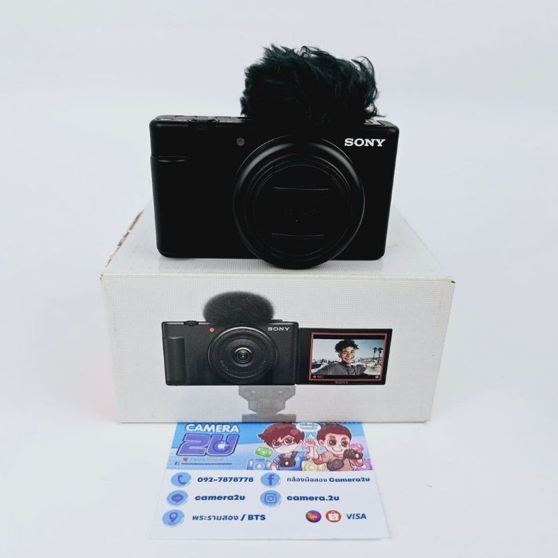 Sony ZV - 1 F ครบกล่อง