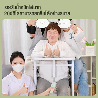 รถเข็นเคลื่อนย้ายผู้ป่วย เครื่องเปลี่ยนเกียร์ไฮดรอลิกผู้สูงอายุมัลติฟังก์ชั่นผู้ป่วยอัมพาตดูแลบ้านพร้อมอ่างอาบน้ำห้องน้