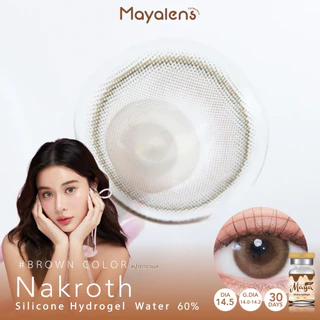 🔥คอนแทคเลนส์ ✨ขนาดมินิ✨Silicone Hydrogel ค่าอมน้ำ 60%✨Nakroth✨Mayalens Premium