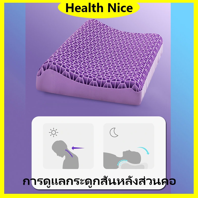 [จัดส่งฟรี]หมอนรองคอ Deep Sleep หมอน หมอนคลื่นลายสก๊อตผู้ใหญ่ป้องกันปากมดลูก Breathable ล้างทําความสะอาดได้