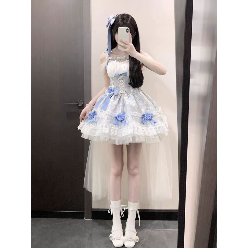 สไตล์ใหม่สวยสไตล์ญี่ปุ่น Loli ลมพรีเมี่ยมประณีต Clothed Pompom ชุดเจ้าหญิง ราคา ถูกที่สุด ดีลบีเคเค แกลเลอรีภาพที่ 7