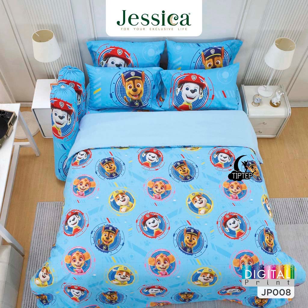 Jessica Digital Print JP008 ชุดผ้าปูที่นอน (ไม่รวมนวม) PAW Patrol