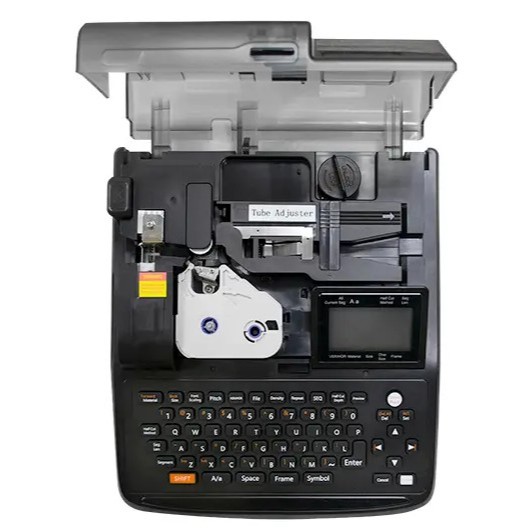 PT-10BK PUTY เครื่องพิมพ์ปลอกสายไฟ PT1010 ออกใบกำกับภาษีได้* ผ้าหมึก PT10BK