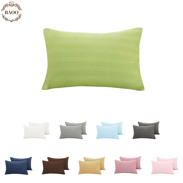 ปลอกหมอน19 x 29 นิ้ว (48 x 74 cm) satin pillow case1 ชิ้น