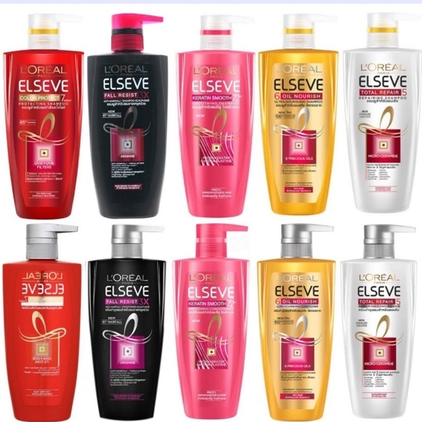 L'oreal Paris Elseve Shampoo ลอรีอัล ปารีส เอลแซฟ แชมพู  410