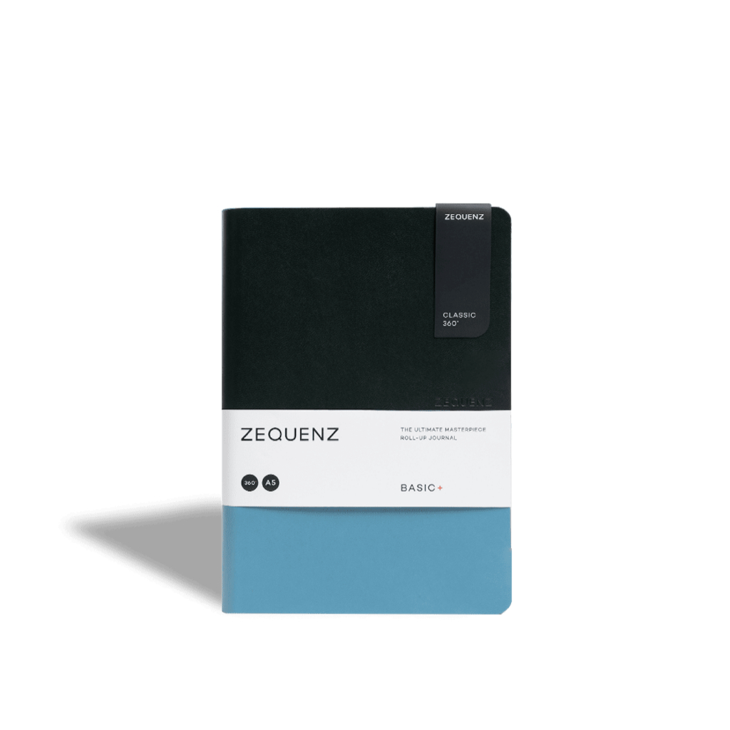 ZEQUENZ Basic Plus Emerald Lagoon A5,B6,A6 / Ruled