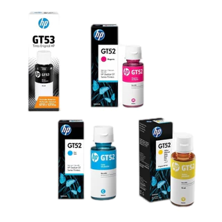 HP Original Ink GT53 Black GT52 CMY Set Of 4units Ink Bottle For GT5810 / GT5820 Tank 315 / 415