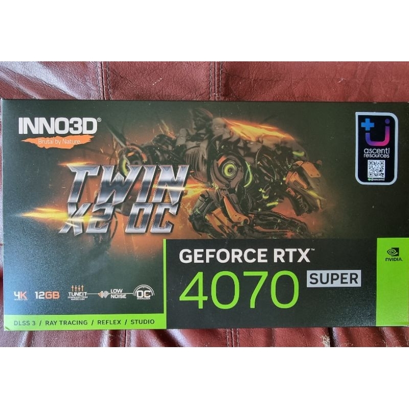 Rtx 4070 Super Inno3d Twinx2 OC มือสอง