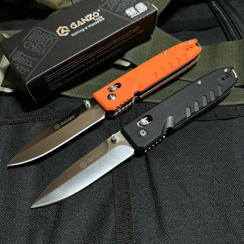มีดพับGanzo G746-1 ของแท้100% ใบมีดเหล็ก440c ใบยาว3.2 นิ้ว