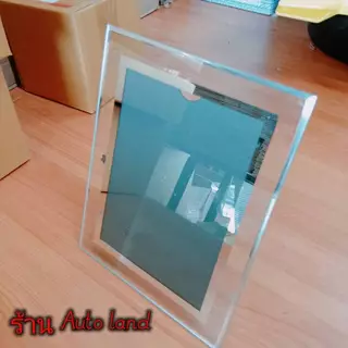 🔥พร้อมส่ง🔥กรอบรูป กรอบรูปคริสตัล ขอบเงิน/ทอง กรอบรูปกระจก กรอปรูปมินิมอลหรูหรา วางได้สองแนว ราคา/ชิ้น