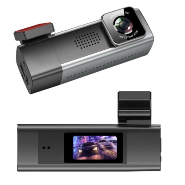 (ขายดี)UCAM กล้องติดรถยนต์รุ่น K811mini หน้าและหลังไร้จอ wifi ดูผ่านมือถือได้ Full HD